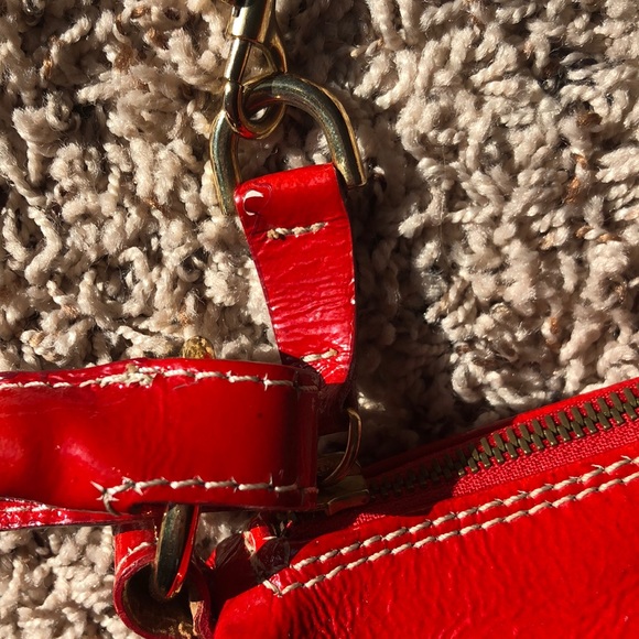 Italian Vintage 1964 Red Leather Handbag - Picture 4 of 16